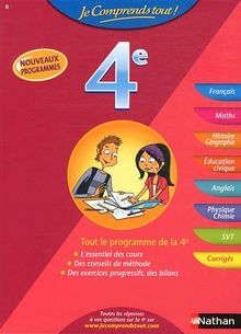 Je comprends tout ! 4e