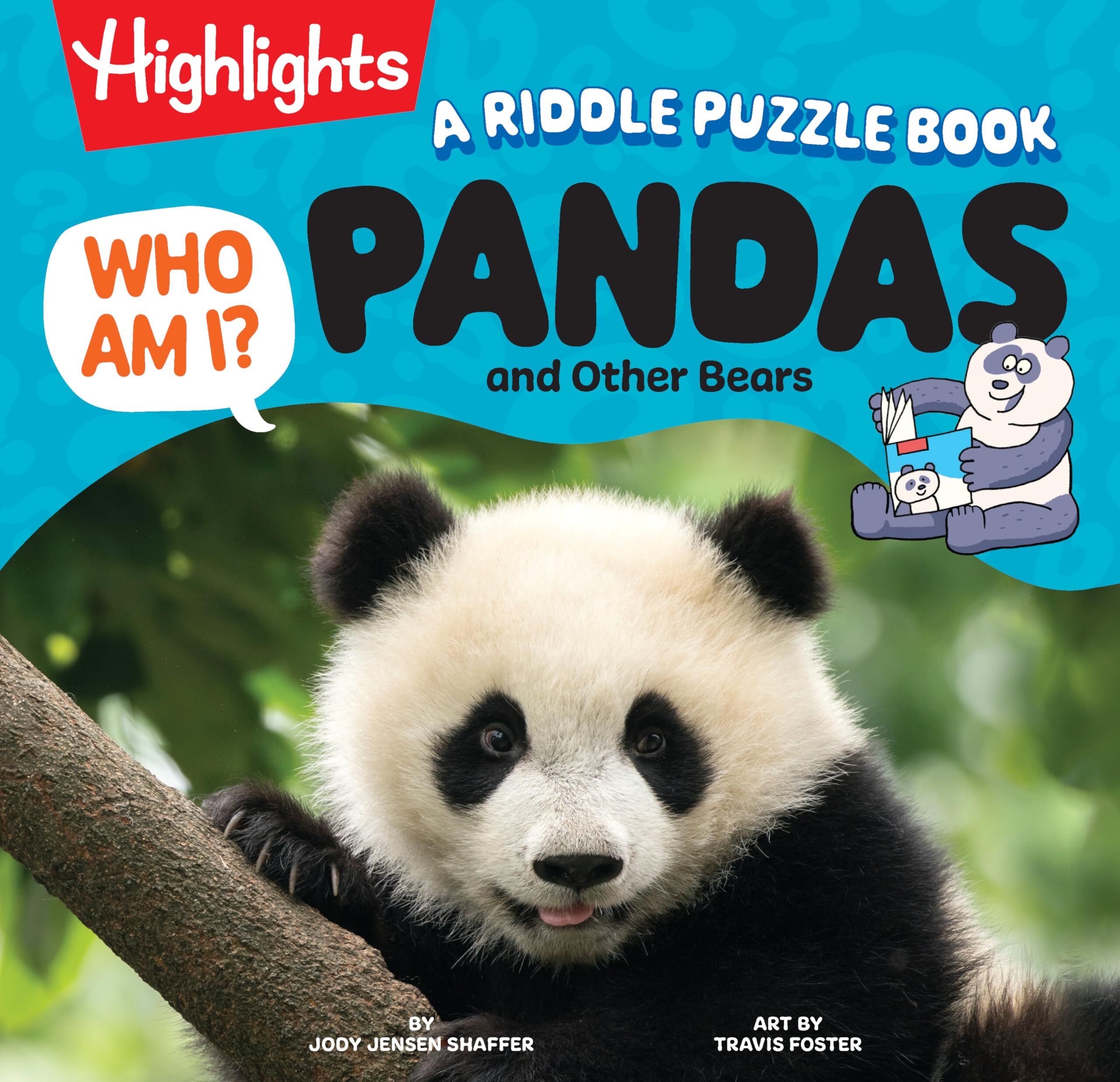 Pandas and Other Bears: Bear Riddle and Picture Book for Kids With Fun ...