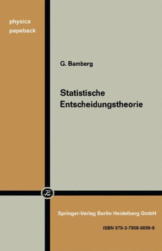 Statistische Entscheidungstheorie (Physica-Paperback)