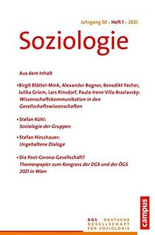 Soziologie 1/2021: Forum der Deutschen Gesellschaft für Soziologie