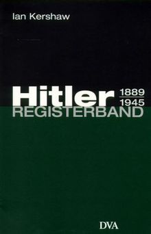 Hitler, Registerband