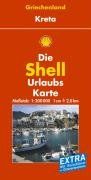 Shell Urlaubskarte Griechenland. Kreta. 1 : 200 000: Mit Reiseführer und Ortsverzeichnis | Buch | Zustand gut