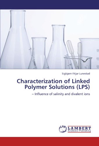 Characterization of Linked Polymer Solutions (LPS): – Influence of salinity and divalent ions