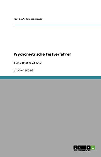 Psychometrische Testverfahren: Testbatterie CERAD