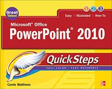 Microsoft Office PowerPoint 2010 QuickSteps