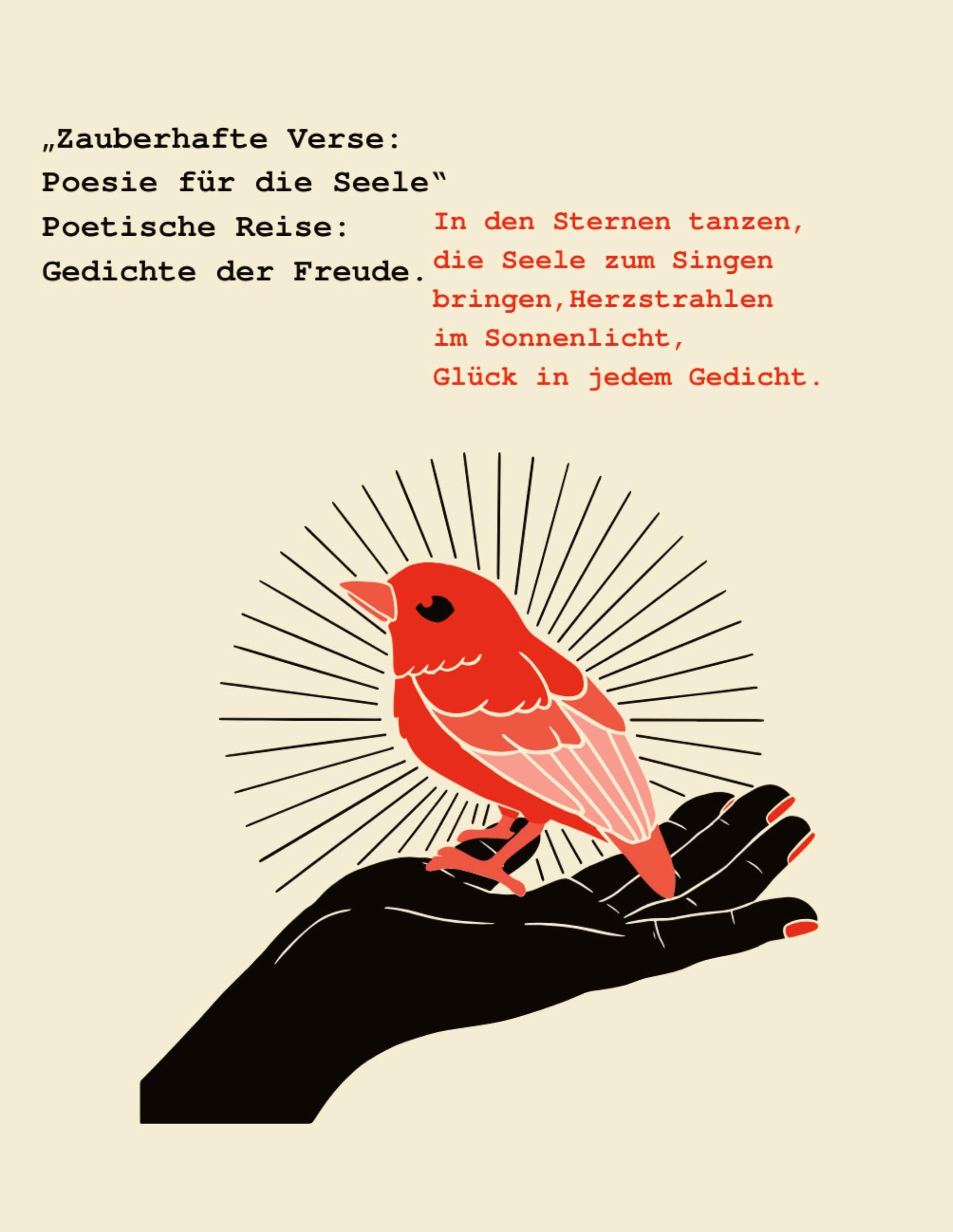 „Zauberhafte Verse: Poesie für die Seele“ Poetische Reise: Gedichte der Freude.: In den Sternen tanzen, die Seele zum Singen bringen, Herzstrahlen im Sonnenlicht, Glück in jedem Gedicht.