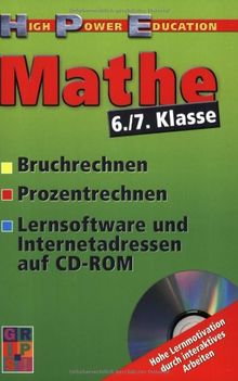 Mathe 6./7. Klasse. Bruchrechnen. Prozentrechnen (Lernmaterialien)