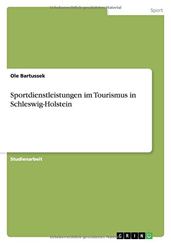 Sportdienstleistungen im Tourismus in Schleswig-Holstein