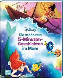 Disney: Die schönsten 5-Minuten-Geschichten: Im Meer: Zum Vor- und Selbstlesen für Kinder ab 4 Jahren (Disney Klassiker)