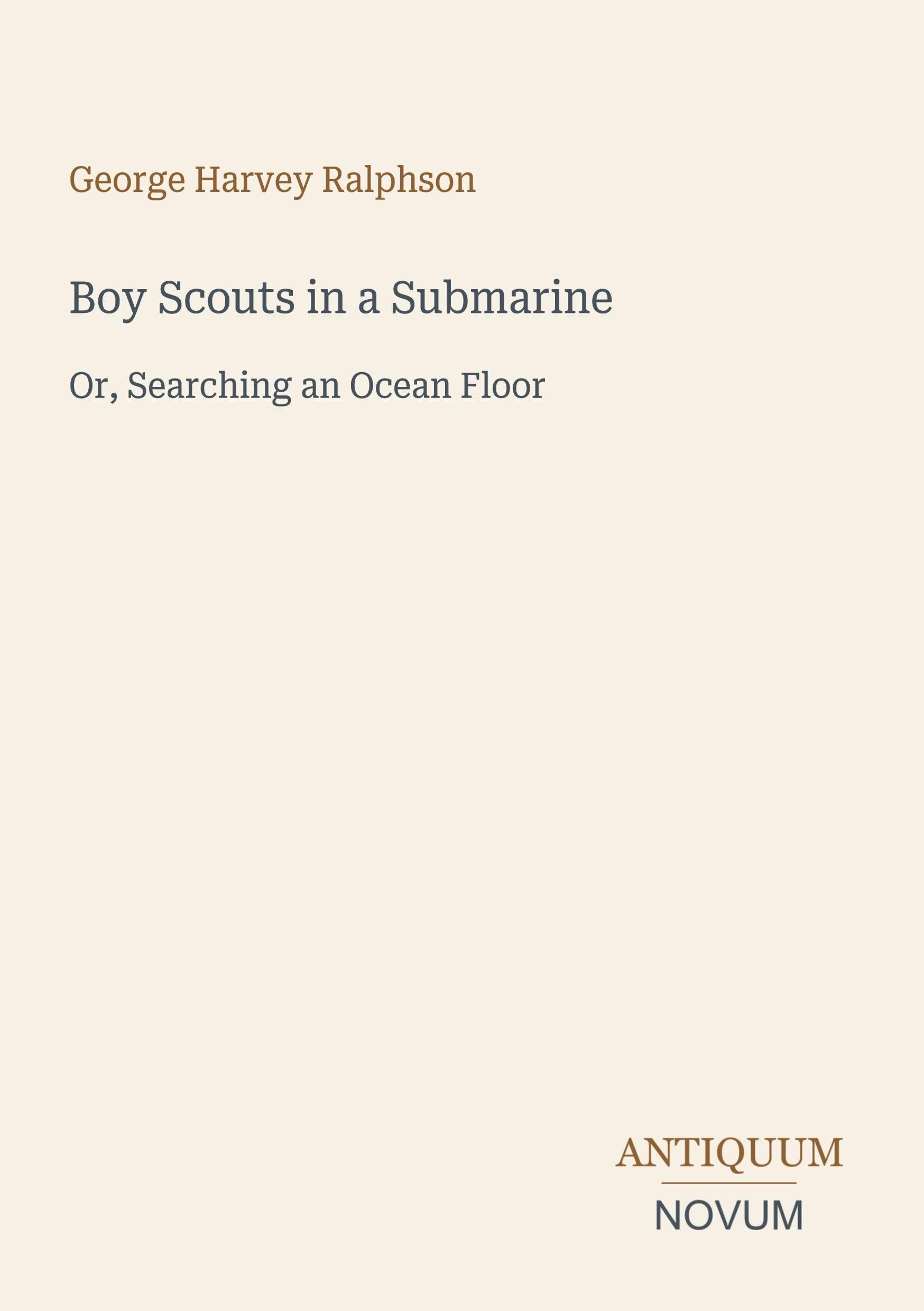 Boy Scouts in a Submarine