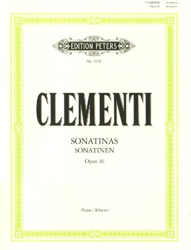 Sonatinen für Klavier op. 36