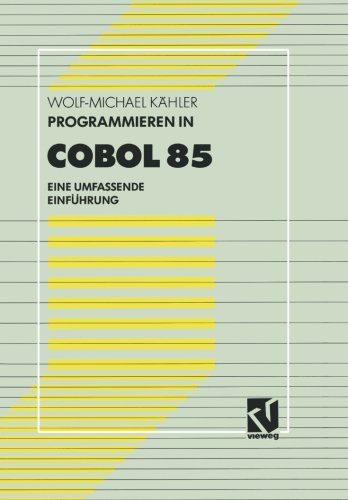 Programmieren in Cobol 85