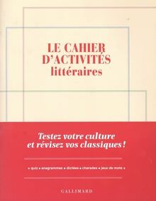 Le cahier de vacances litteraire