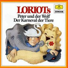 Loriots Peter und der Wolf / Karneval der Tiere von Loriot, Barenboim | CD | Zustand gut