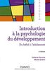 Introduction À La Psychologie Du Développement: Du Bébé À L'adolescent