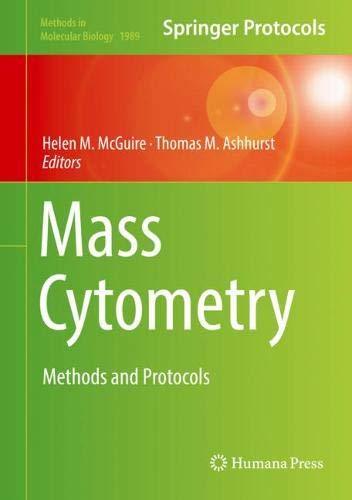 Mass Cytometry: Methods and Protocols (Methods in Molecular Biology, Band 1989)