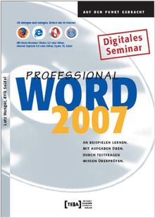 Word 2007 Prof. Lernprogramm