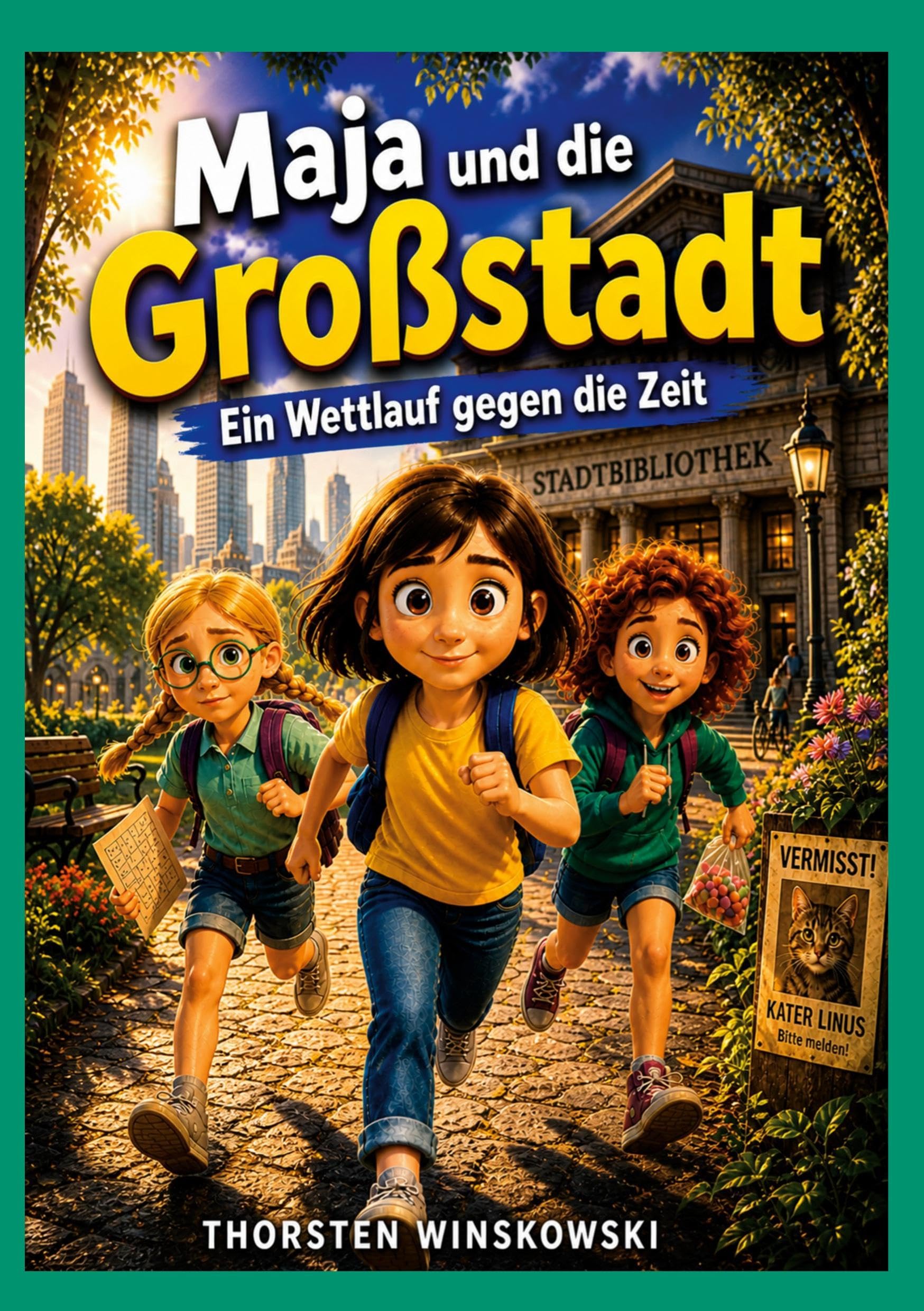 Maja und die Großstadt: Ein Wettlauf gegen die Zeit (Maja und ihre Abenteuer)