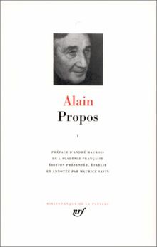 Propos : 1906-1936. Vol. 1