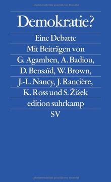 Demokratie?: Eine Debatte (edition suhrkamp)