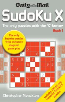 Sudoku X Book 1: The Only Puzzle with the 'X' Factor