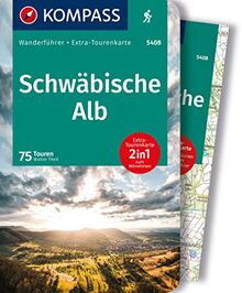 KOMPASS Wanderführer Schwäbische Alb, 75 Touren: mit Extra-Tourenkarte, GPX-Daten zum Download