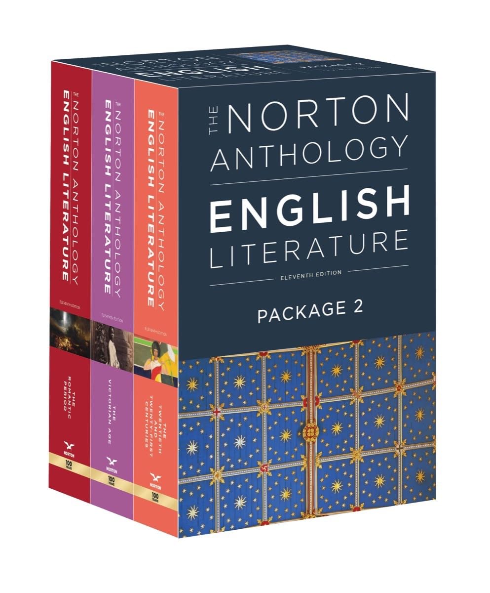 unbekannt The Norton Anthology Of English Literature. Package 2, Volume D, E, F