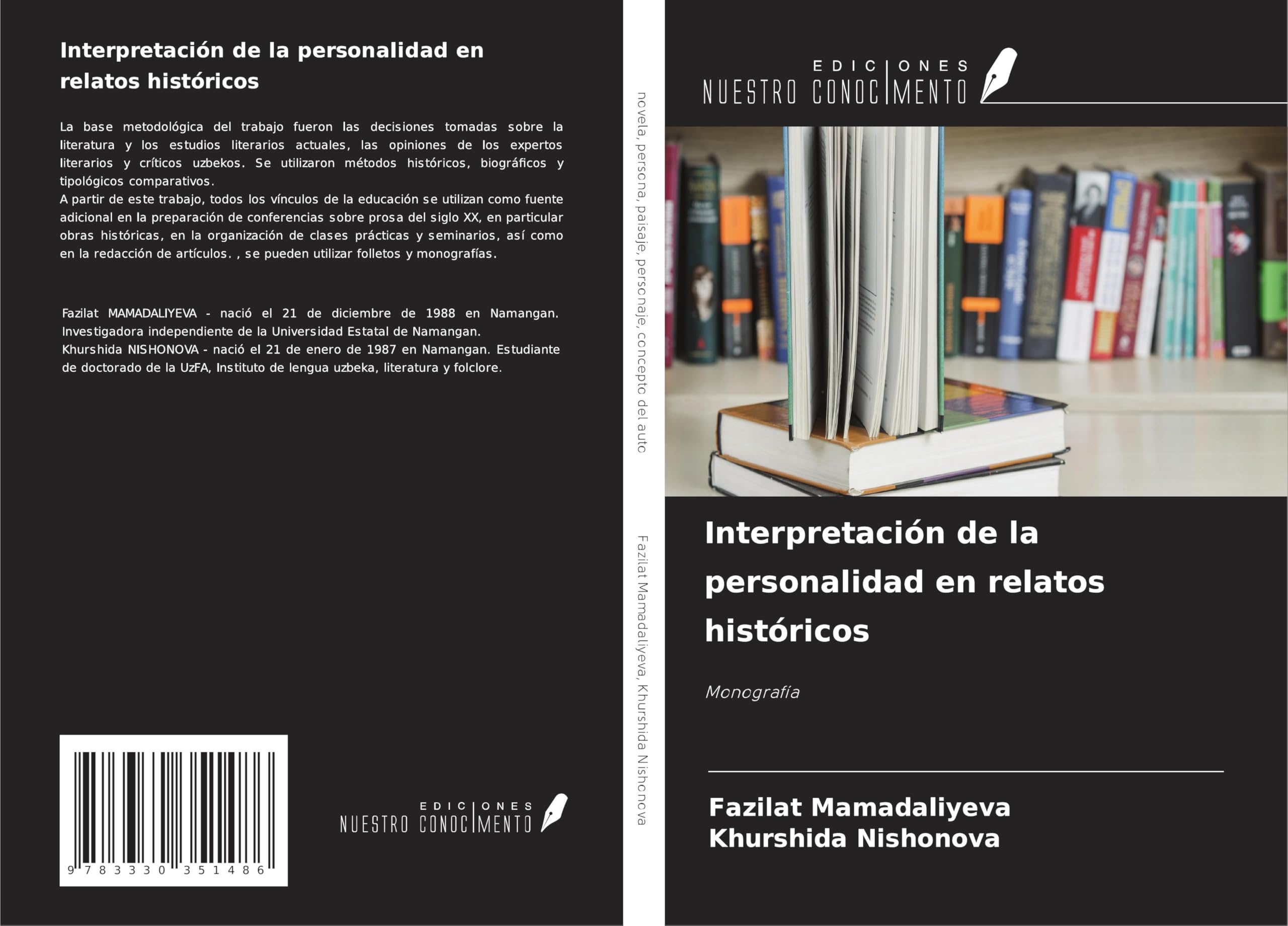 Interpretación de la personalidad en relatos históricos: Monografía