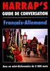 Harrap's Guide de Conversation - Francais-Allemand