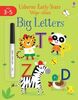 Big Letters (Usborne Early Years Wipe-clean)