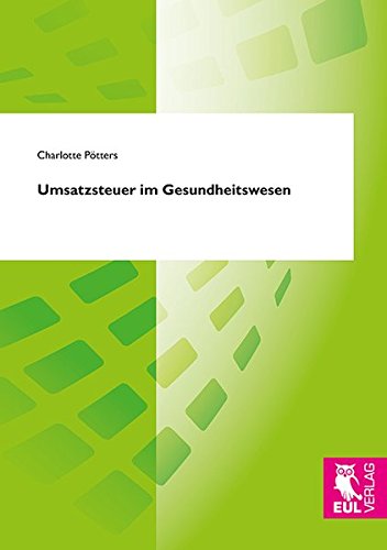 Umsatzsteuer im Gesundheitswesen