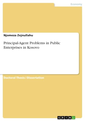 Principal-Agent Problems in Public Enterprises in Kosovo