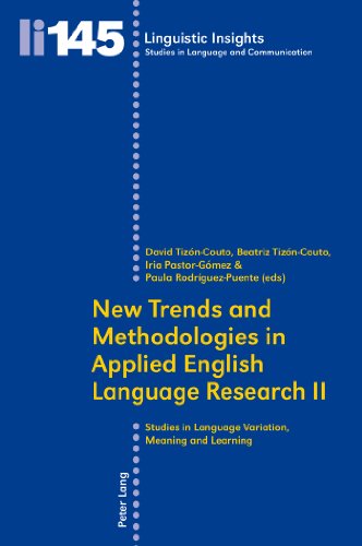 New Trends and Methodologies in Applied English Language Research II: Studies in Language Variation, Meaning and Learning (Linguistic Insights)