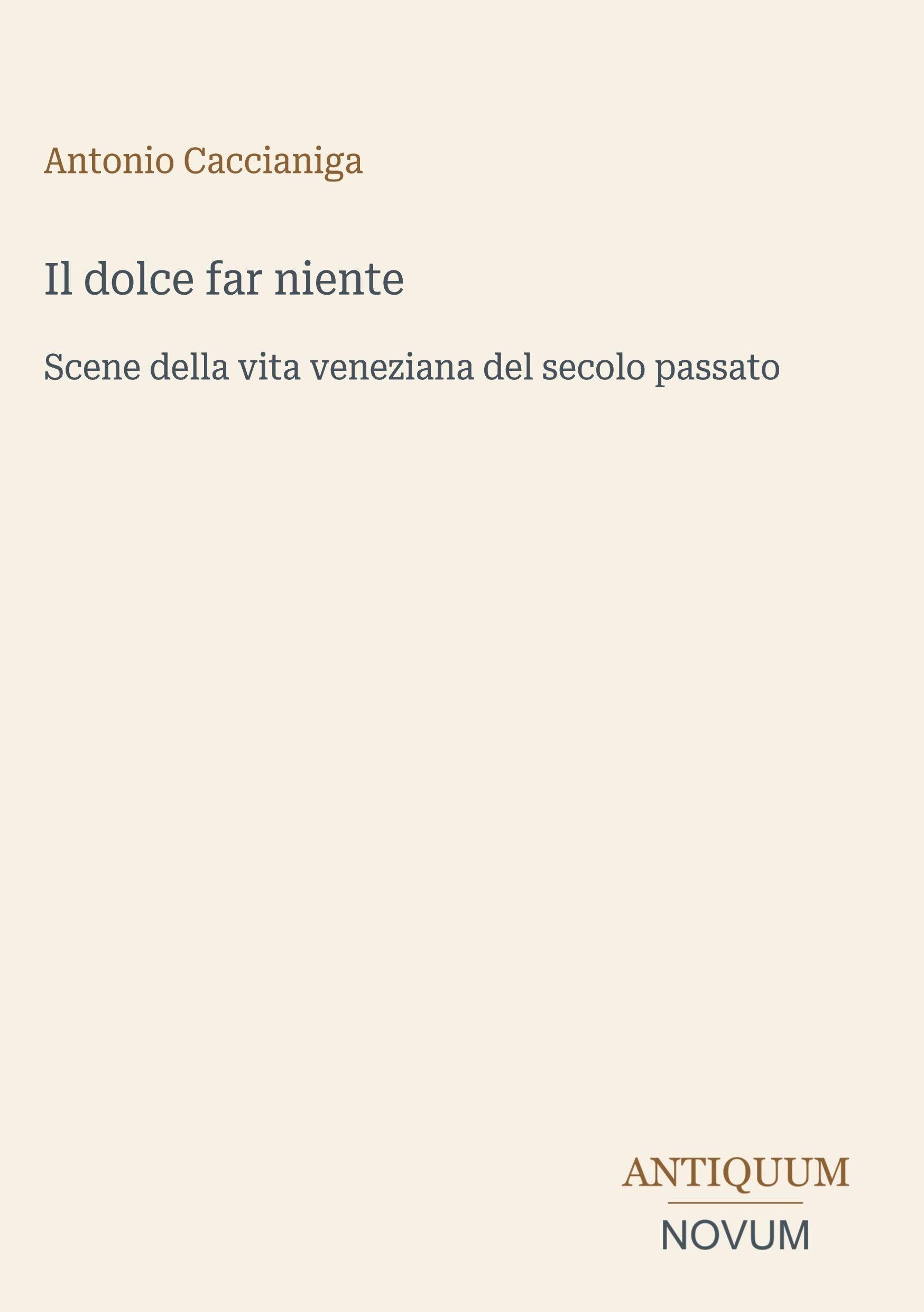 Il dolce far niente