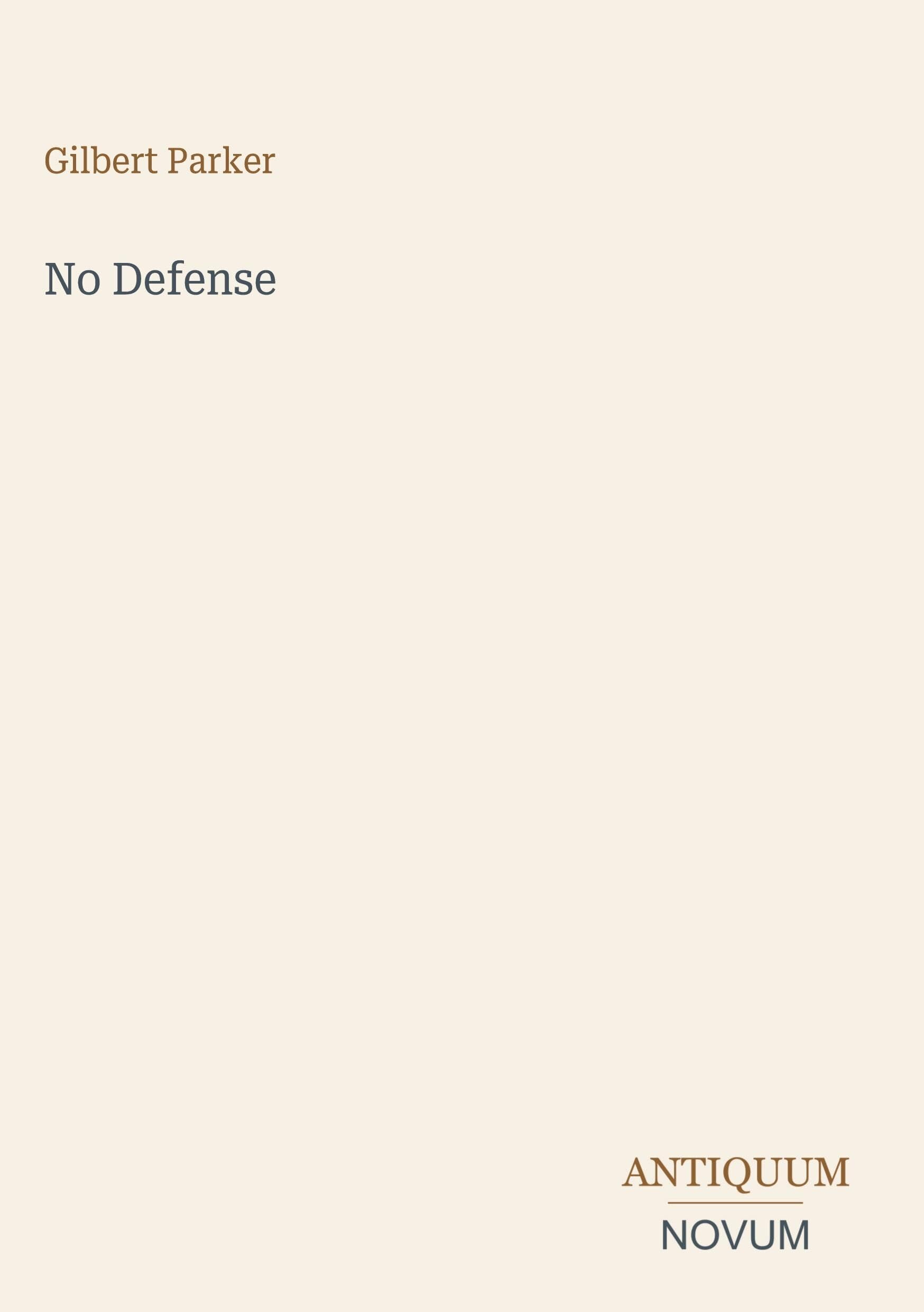 No Defense