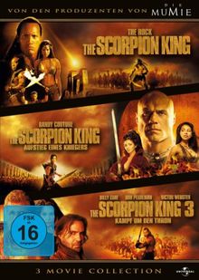 The Scorpion King / The Scorpion King - Aufstieg eines Kriegers / Scorpion King 3 - Kampf ... [3 DVDs] von Charles 