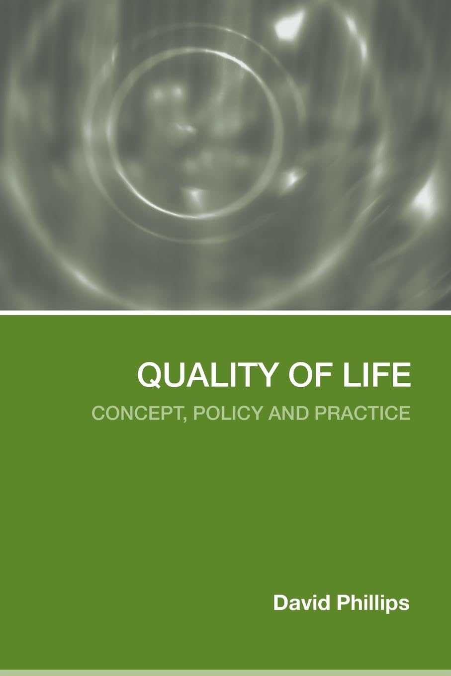 Quality of Life: Concept, Policy and Practice