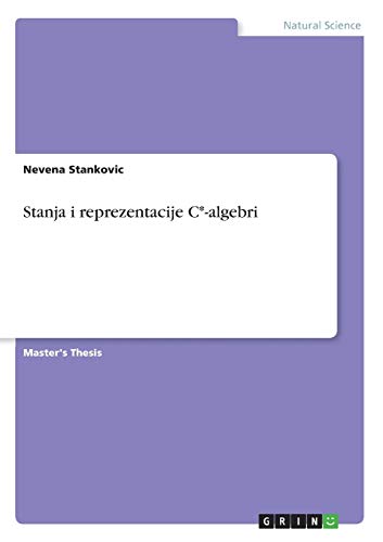 Stanja i reprezentacije C*-algebri