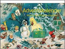 Nostalgie im Advent: Abreißkalender, 24 Blatt