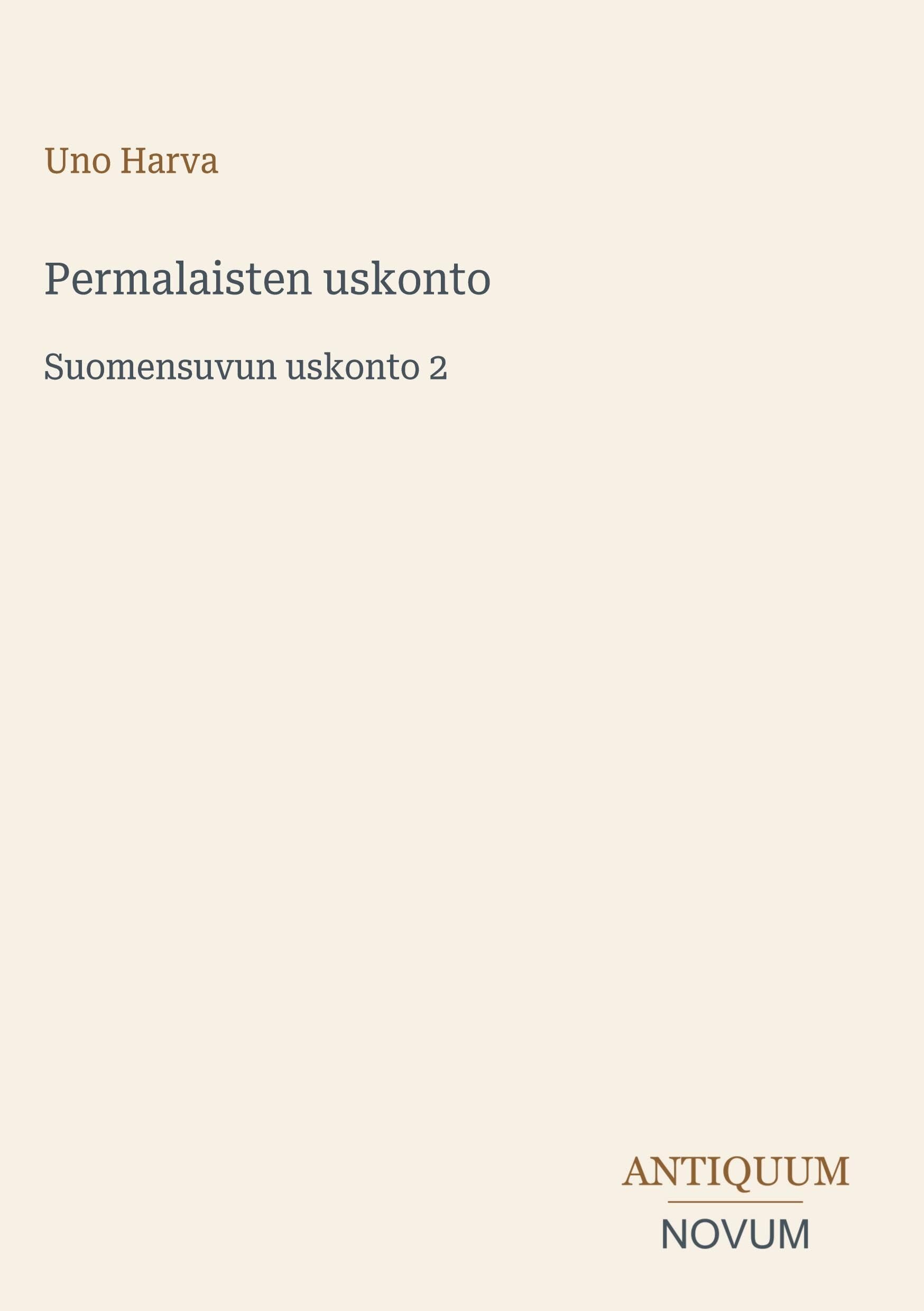 Permalaisten uskonto