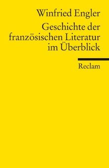 Geschichte der französischen Literatur im Überblick