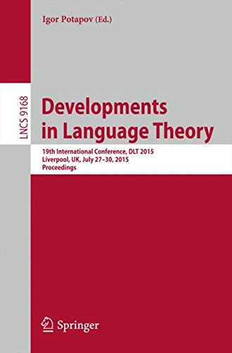 Developments in Language Theory (Lecture Notes in Computer Science)