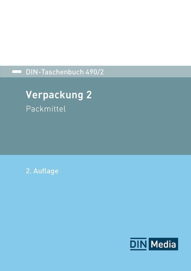 Verpackung 2: Packmittel (DIN-Taschenbuch)