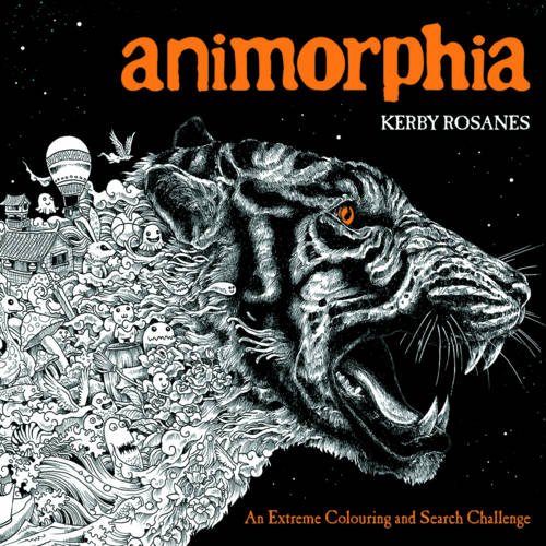 Kerby Rosanes Worlds Within Worlds: Colour New Realms colouring