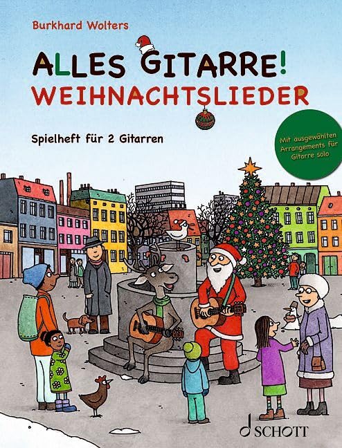 Alles Gitarre! - Weihnachtslieder: Spielheft für 2 Gitarren. guitar. Livre de l'élève.