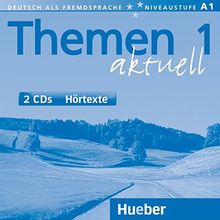 Themen aktuell 1, Deutsch als Fremdsprache, Niveaustufe A1, (2 CDs)