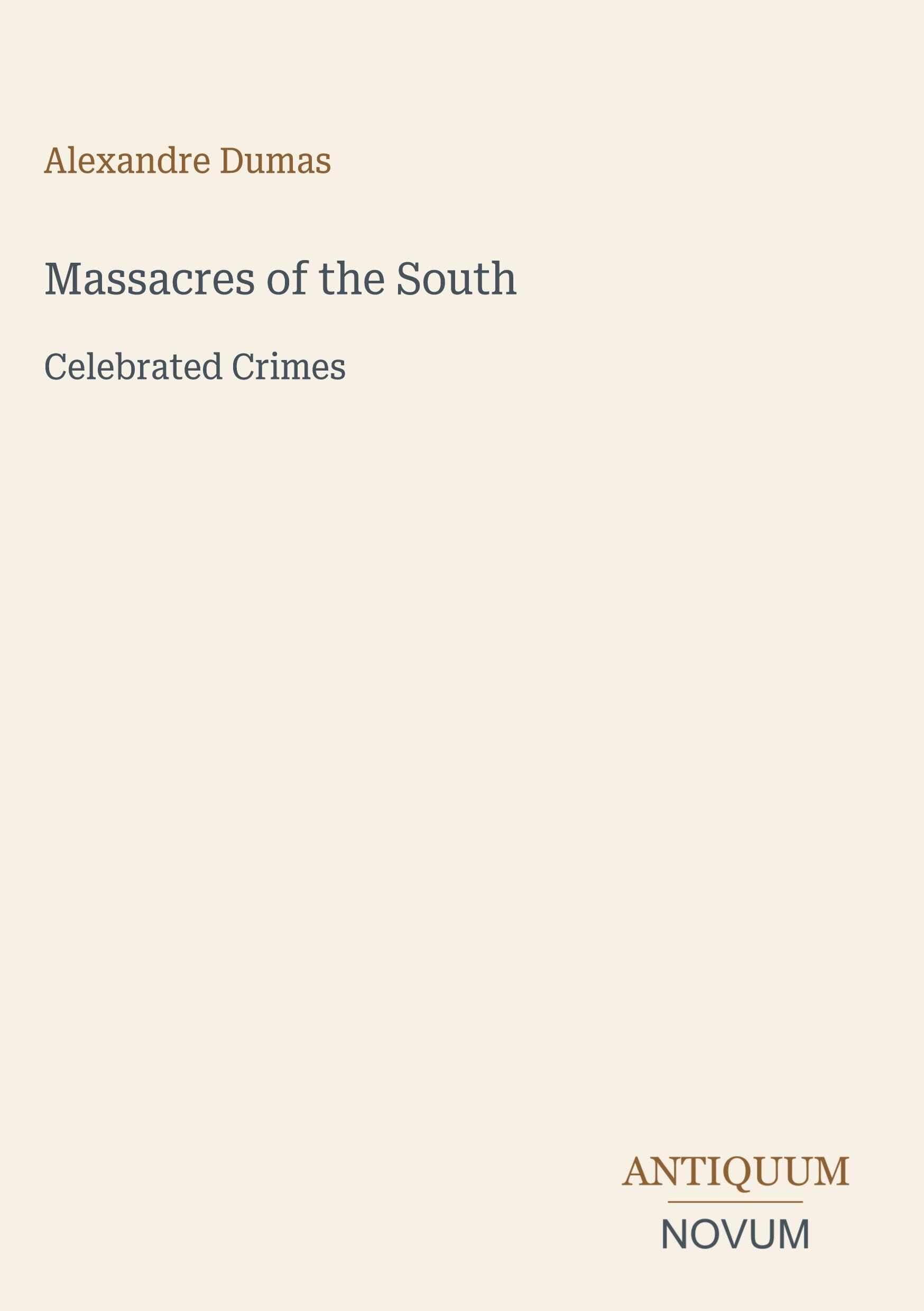 Massacres of the South