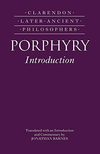 Porphyry's Introduction (Clarendon Later Ancient Philosophers)
