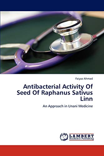 Antibacterial Activity Of Seed Of Raphanus Sativus Linn: An Approach in Unani Medicine