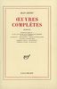 Oeuvres complètes, tome 4 (Blanche)